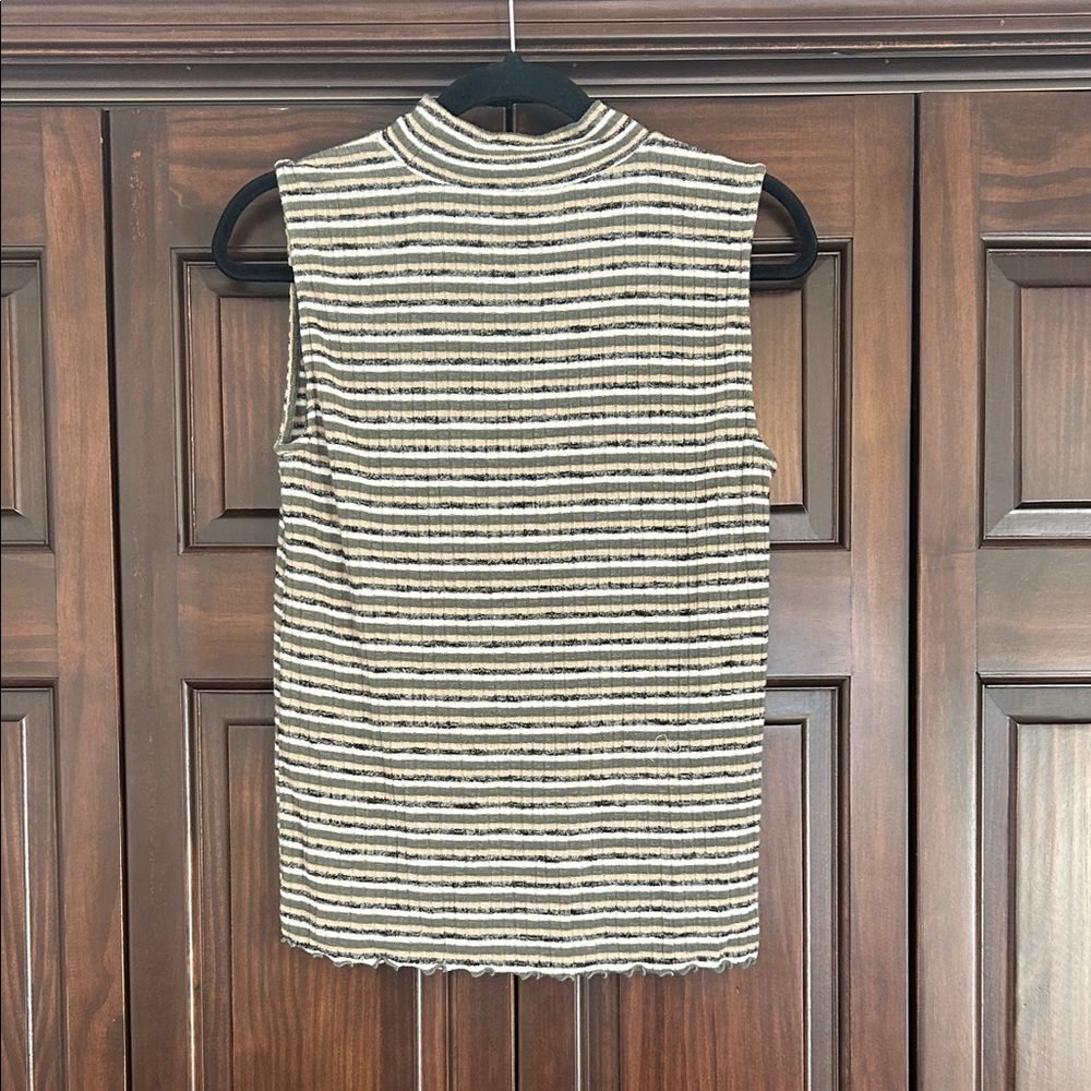 Striped Sleeveless Top